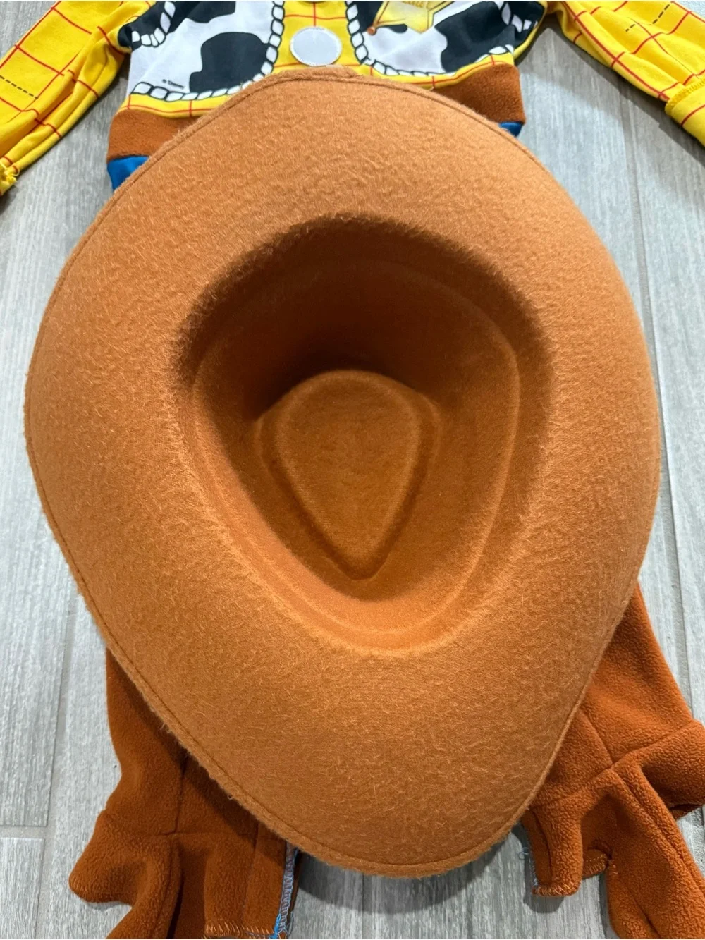 Disney Woody-Inspired Cowboy Costume - Yellow, Blue, Brown